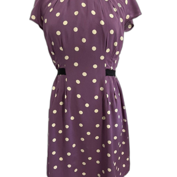 Boden Purple Polka Dot Dress - Picture 6 of 10